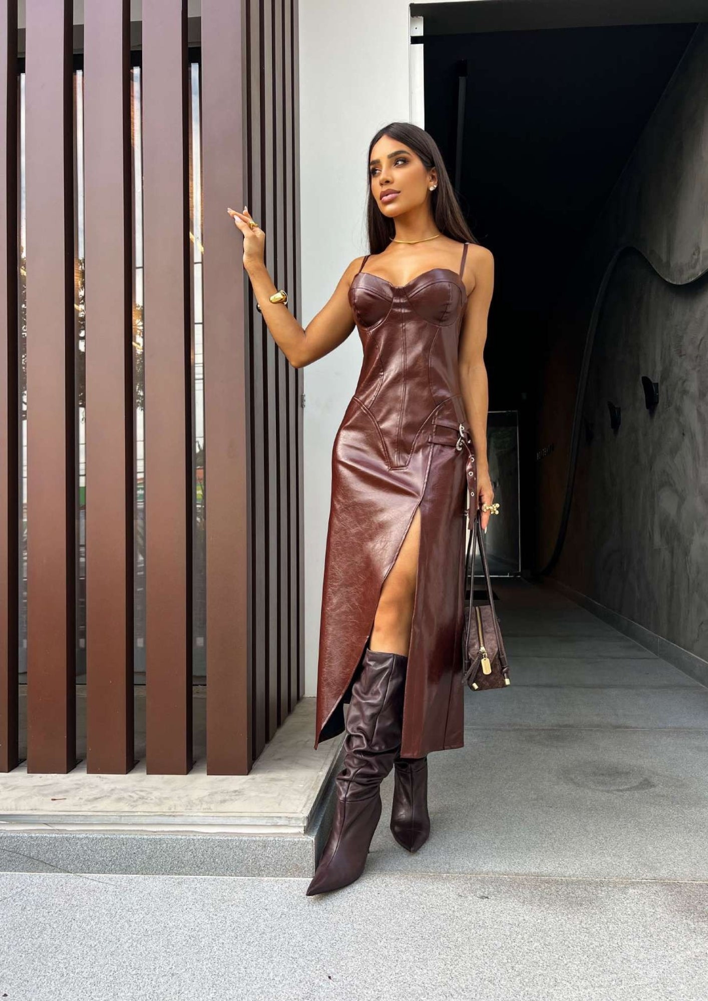 PRÉ VENDA- Vestido Merlot
