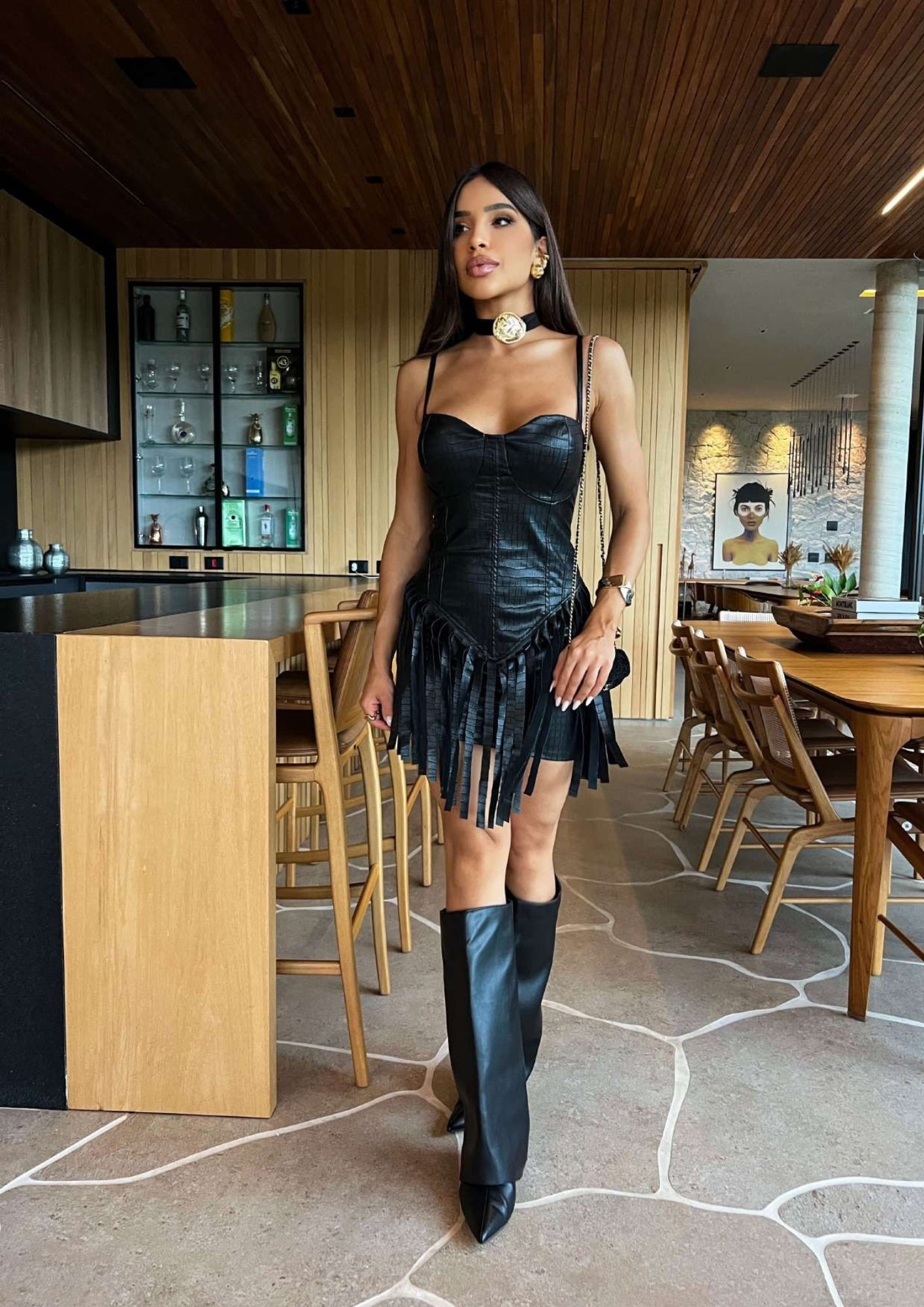 Vestido Lana