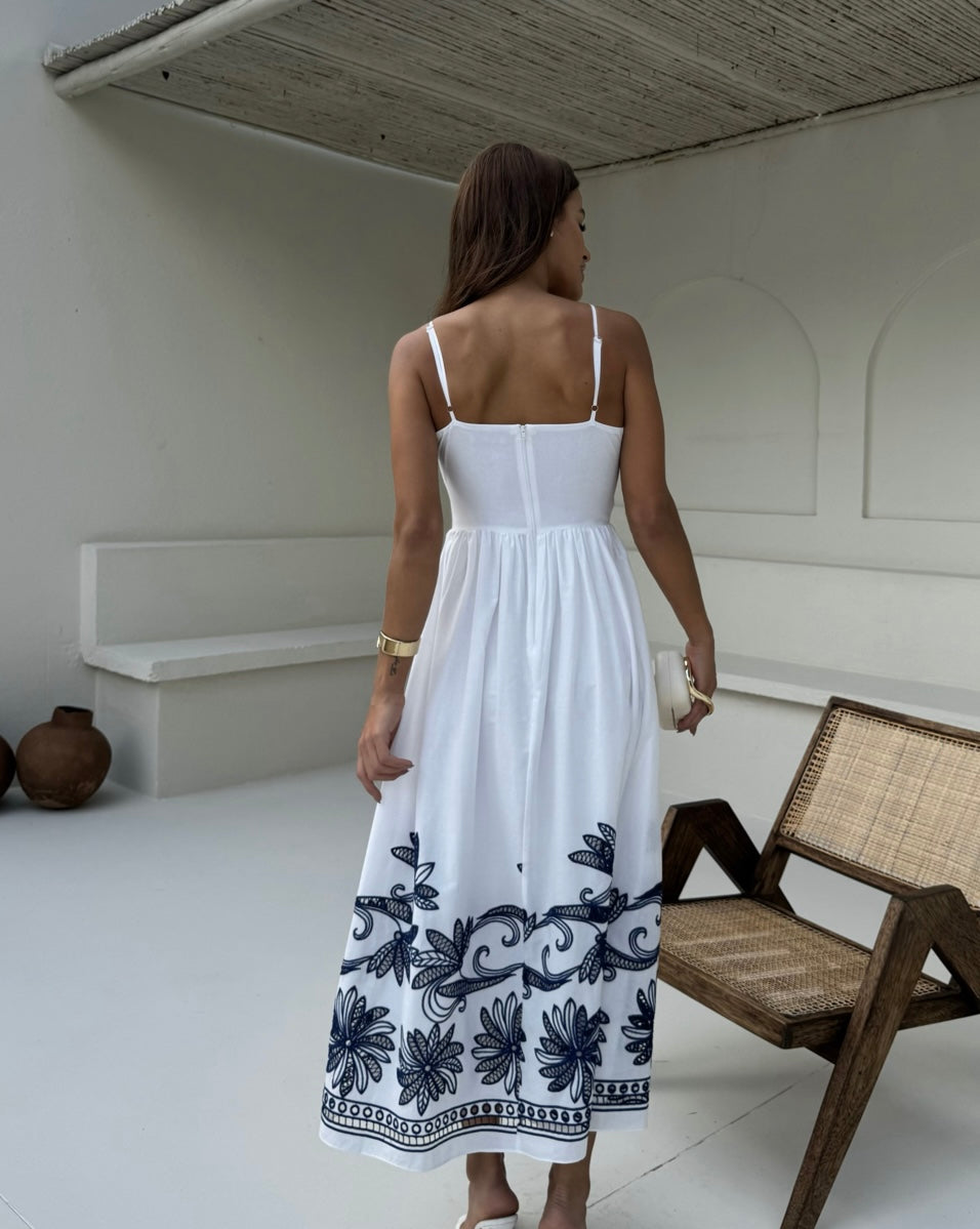Vestido folha 3D
