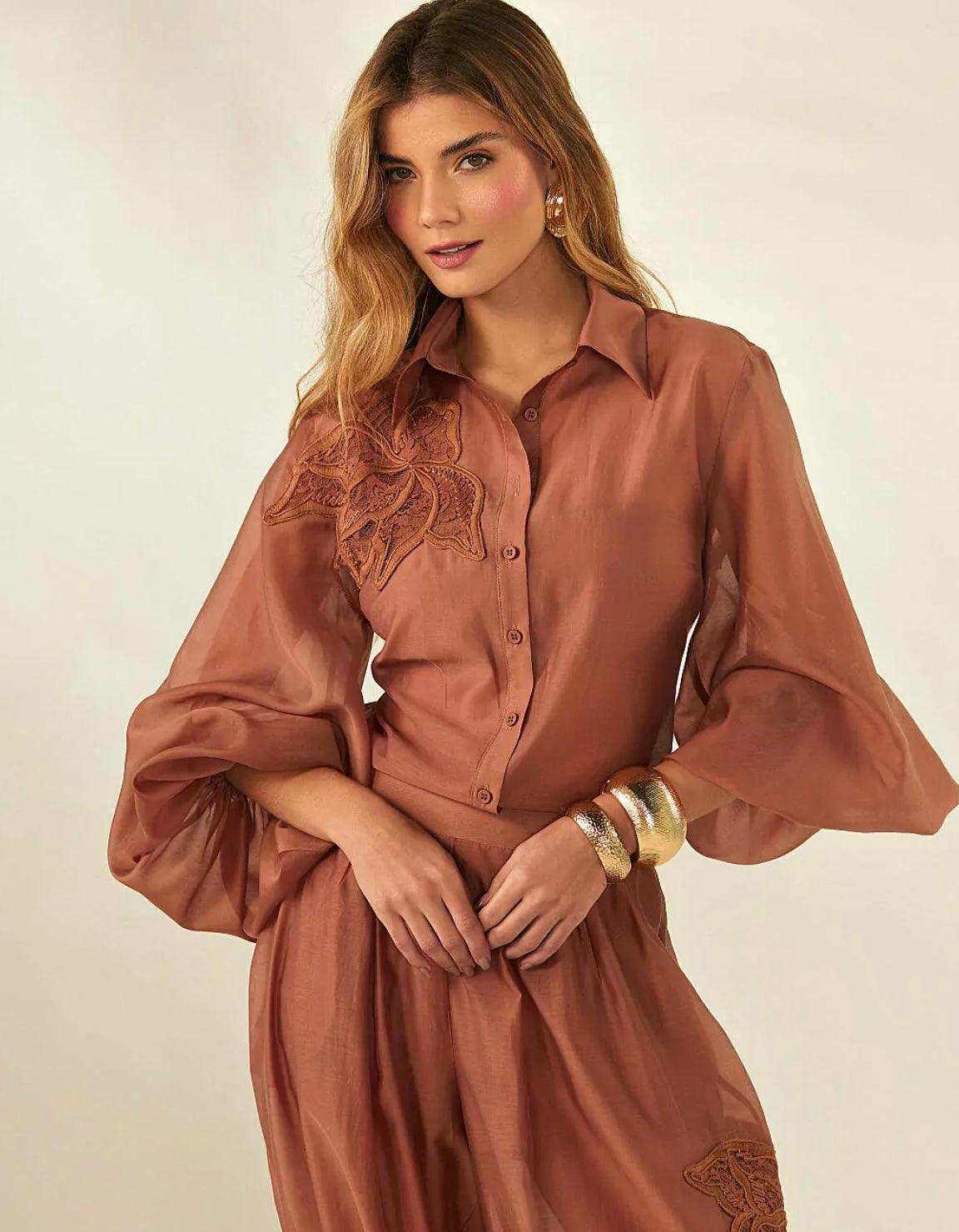 Calça Bomber Flor
