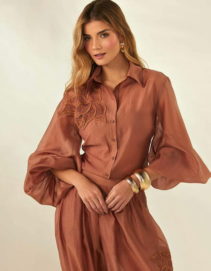 Calça Bomber Flor