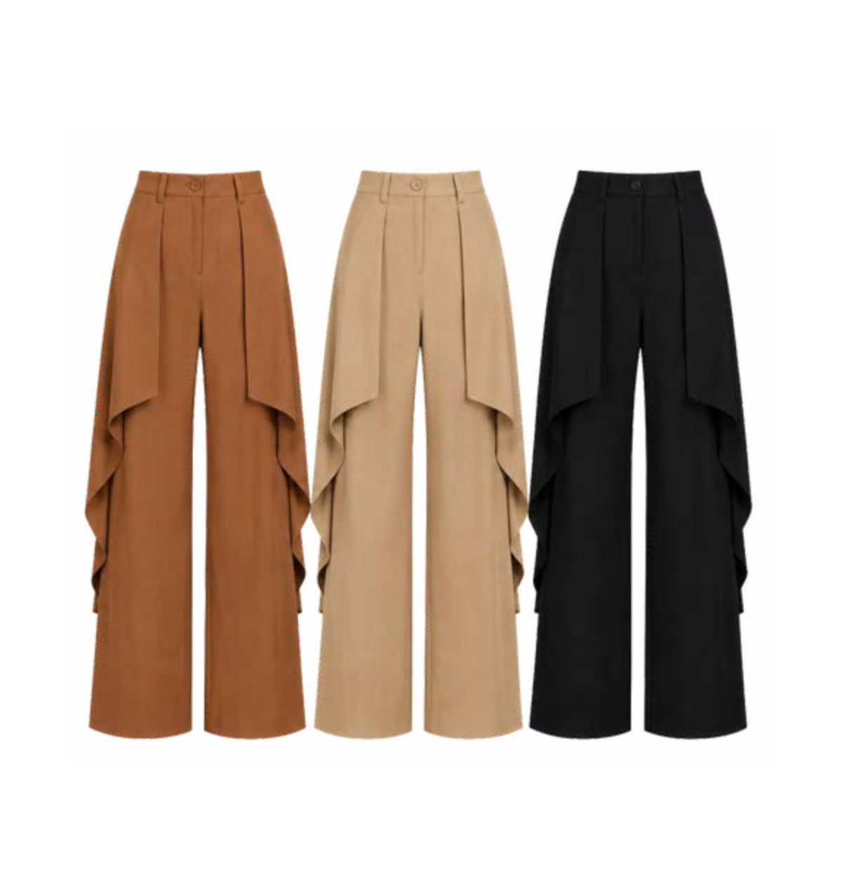 Calça Alfaiataria Babados