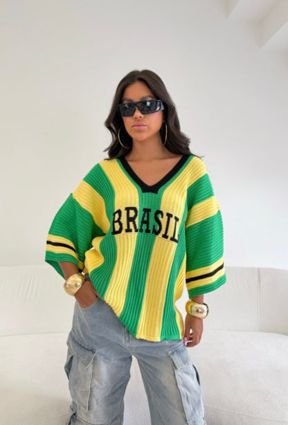 PRÉ VENDA - Blusa Brasil Hexa