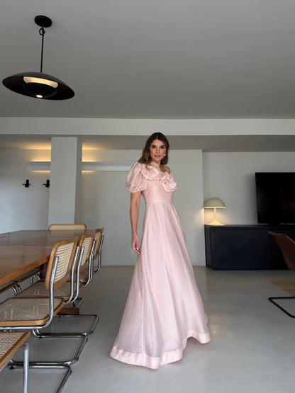 Vestido Flores 3D Amália