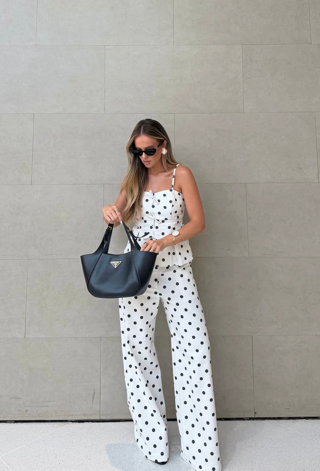 Conjunto Sarja Poá Lucilene