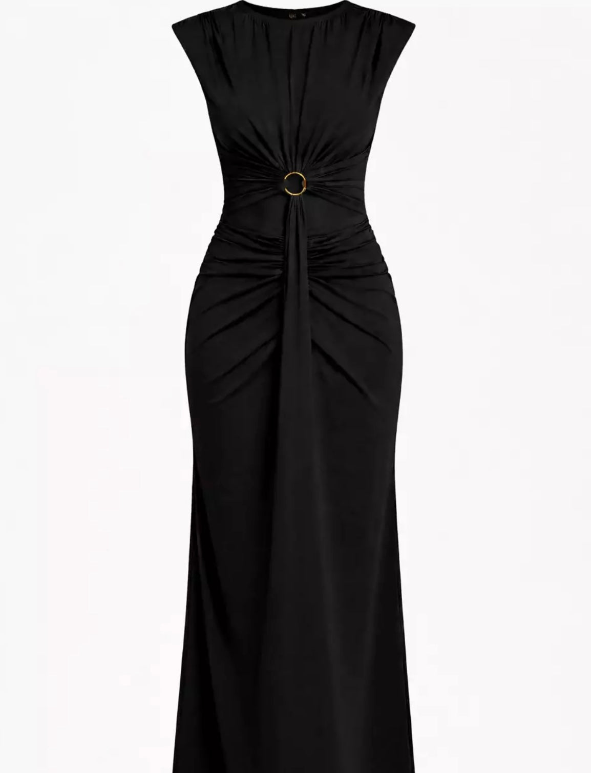 Vestido Jersey com Recortes