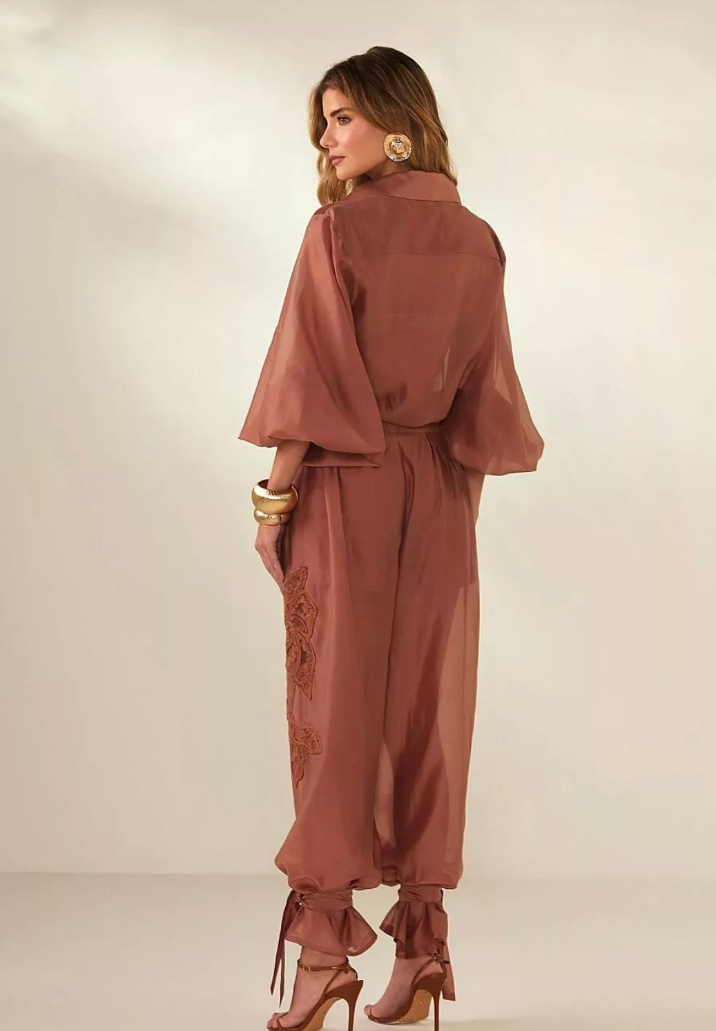 Calça Bomber Flor