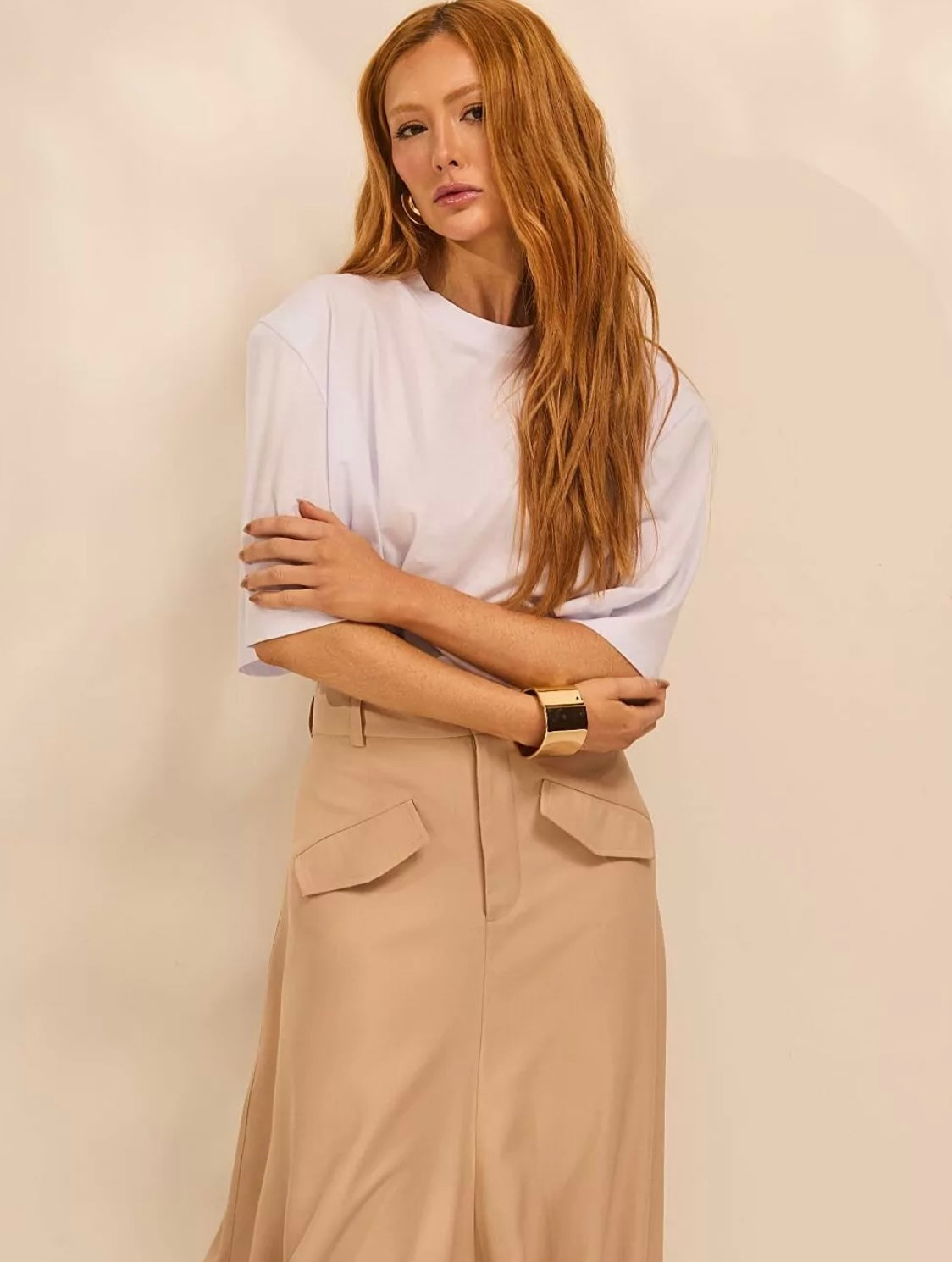 Calça Cropped Baloon