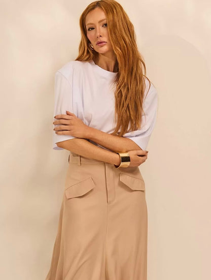 Calça Cropped Baloon