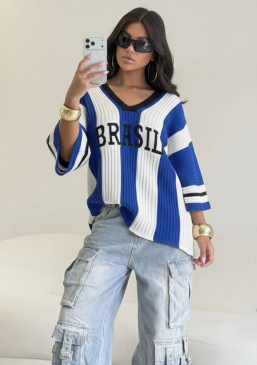 PRÉ VENDA - Blusa Brasil Hexa