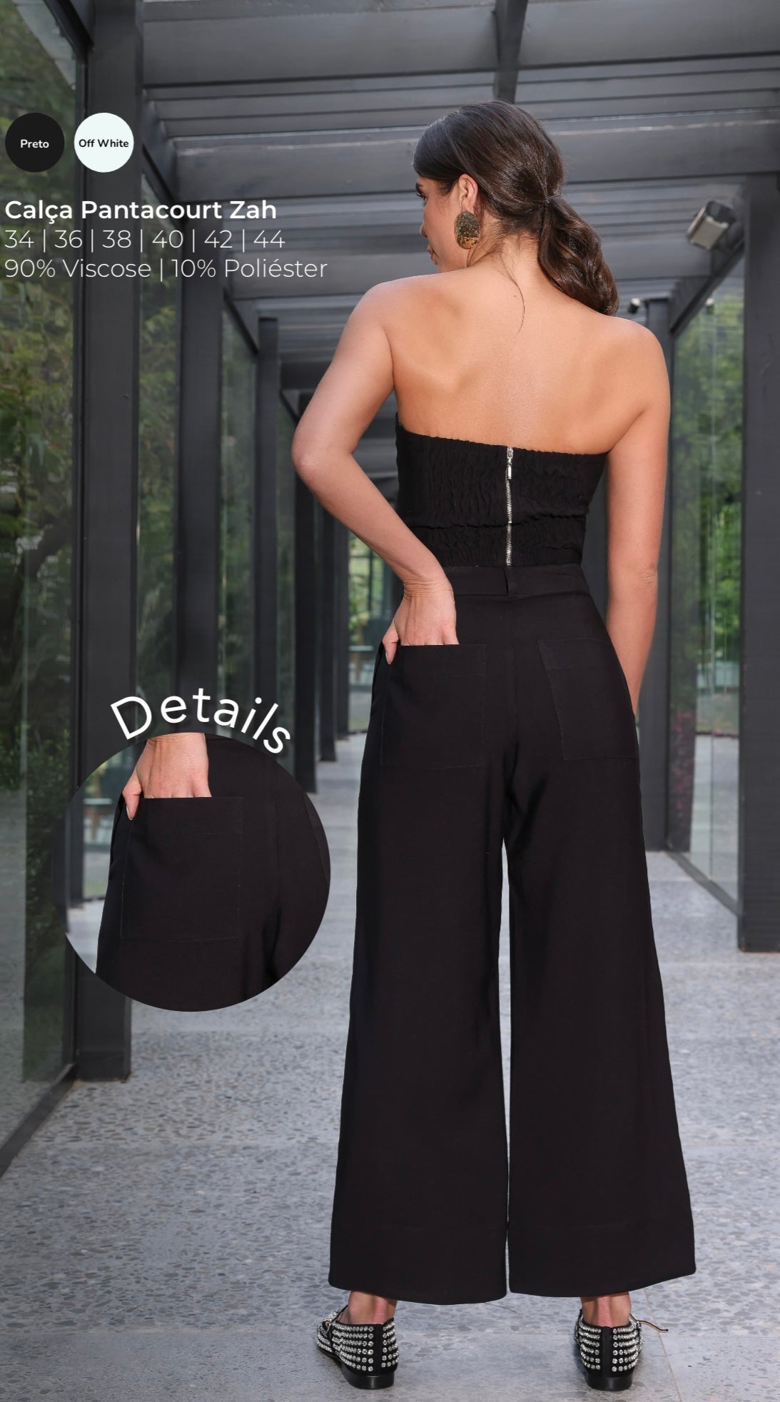 Calça Pantacourt Zah - Lolitta Stoore