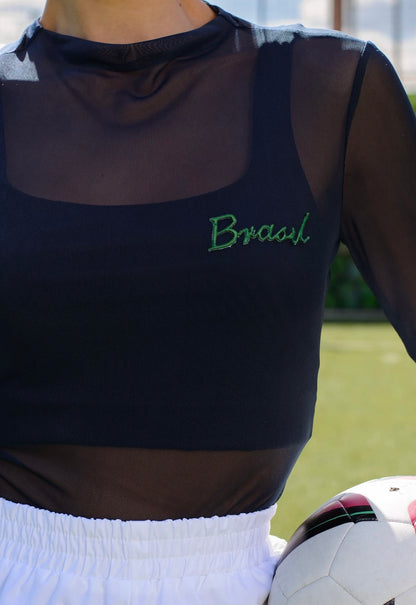 Blusa Tule Brasil