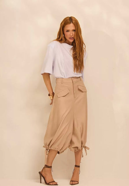 Calça Cropped Baloon
