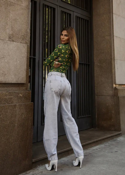 Blusa tule Bandeira