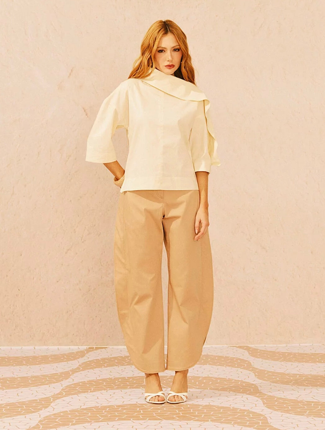 Blusa Tricoline Elizabeth