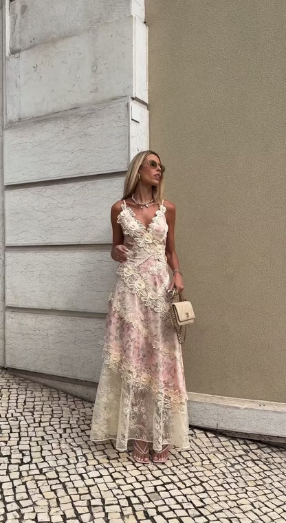 Vestido Flor Estampado